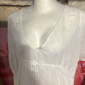 Chic White swim suit cover